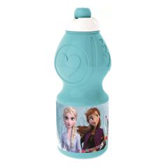 Jégvarázs Elsa és Anna műanyag kulacs