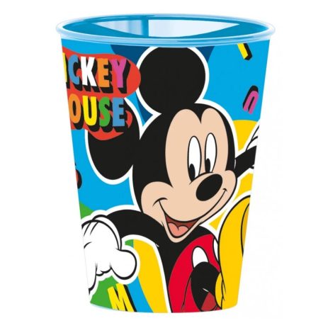 Mickey egér műanyag pohár