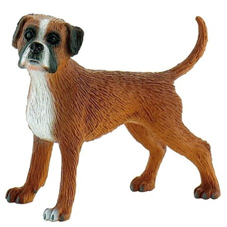 7 cm-es Boxer kutya játékfigura - Bullyland