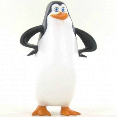 8 cm-es Madagaszkár Pingvin játékfigura - Comansi