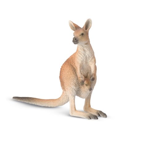 10 cm-es kenguru a kicsinyével játékfigura - Bullyland