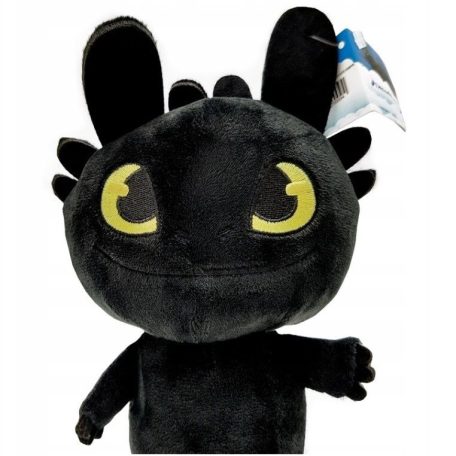 21 cm-es Így neveld a sárkányodat cuki Éjfúria Fogatlan plüssfigura