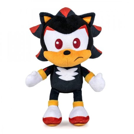 23 cm-es Sonic fekete cuki Shadow plüssfigura