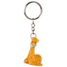 3 dimenziós zsiráf kulcstartó